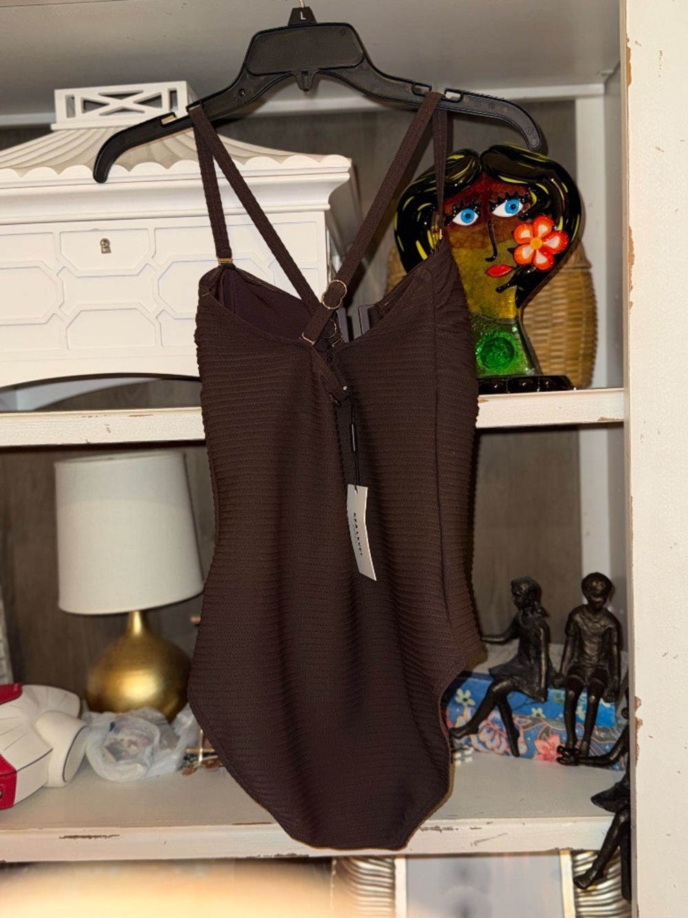 Sevel Level Australia US 8 Luminara halter one piece swimsuit - Picture 7 of 7